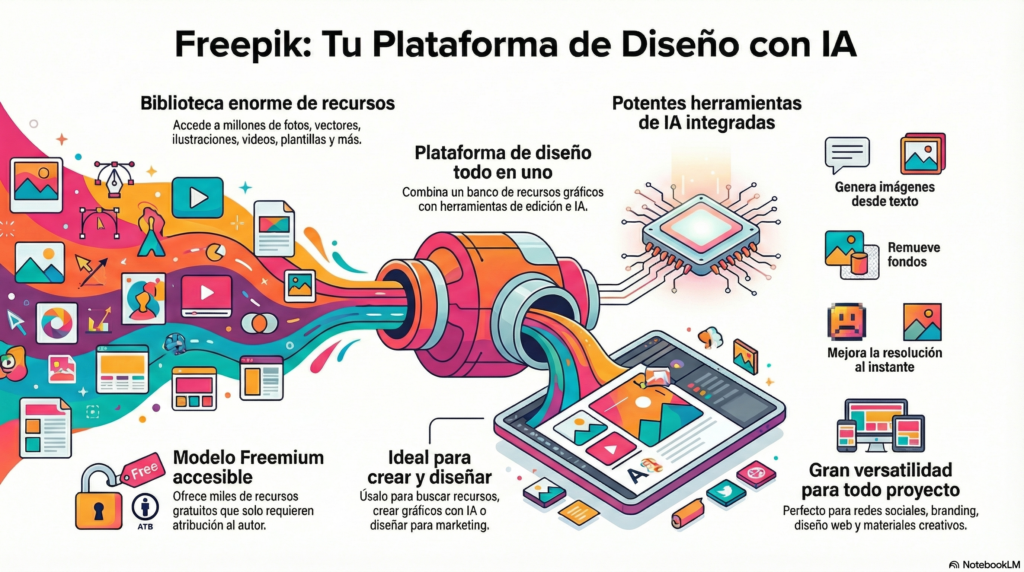 El nuevo Freepik: Creatividad acelerada por IA